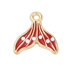 Alloy Enamel Pendants FIND-Z070-02G-04-1