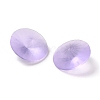 Frosted Glass Rhinestone Cabochons RGLA-G022-01B-371-2