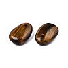 Natural Tiger Eye Pendants G-N0325-15A-3