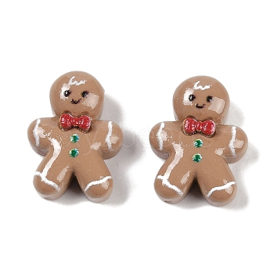 Christmas Opaque Resin Decoden Cabochons CRES-M036-03R-1