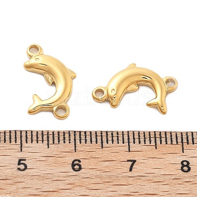 304 Stainless Steel Connector Charms STAS-M111-25G-1
