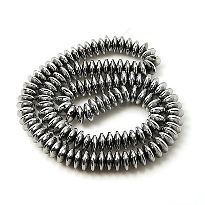Non-magnetic Synthetic Hematite Beads Strands X-G-E165-2C-1