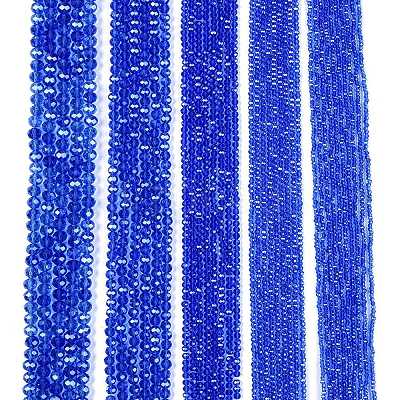 Electroplate Glass Beads Strands EGLA-A044-T1mm-A31-1