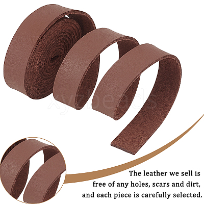 Flat PU Leather Cord WL-WH0004-09E-1