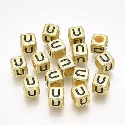 Acrylic Beads PB43C9308-G-U-1
