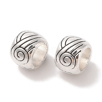 Tibetan Style Zinc Alloy Beads X-TIBEB-R063-014AS-RS-1