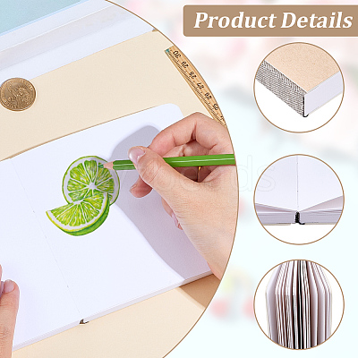 1Pc Portable Art Drawing Sketchbooks AJEW-SP0004-28C-01-1
