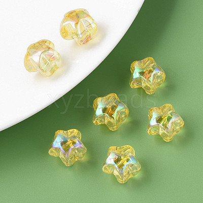 1-Hole Transparent Acrylic Buttons MACR-S373-129-C03-1