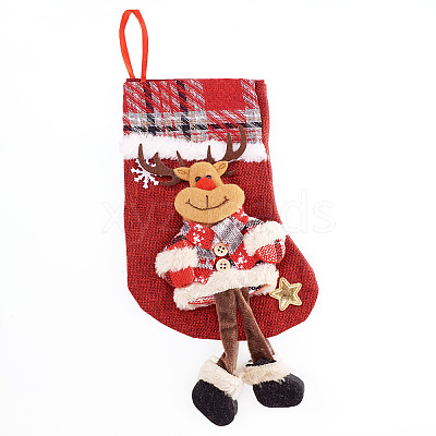 Christmas Theme Non-woven Fabrics Bags ABAG-TAC0001-16A-1