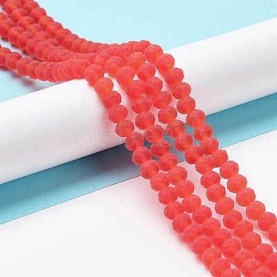 Transparent Glass Beads Strands EGLA-A034-T2mm-MD01-1