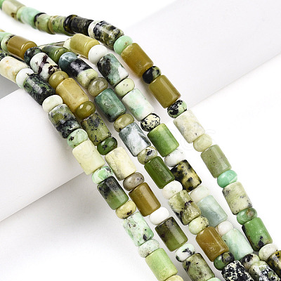 Natural Serpentine Beads Strands G-N346-03A-04-1