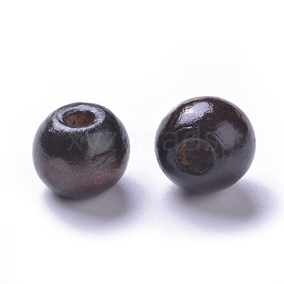 Dyed Natural Wood Beads X-WOOD-Q006-12mm-06-LF-1