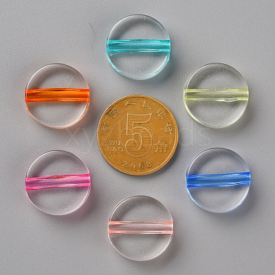 Transparent Acrylic Beads X-TACR-S154-09A-1