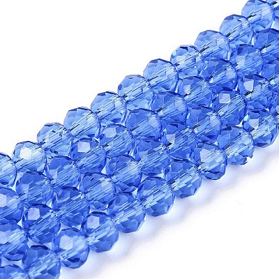Glass Beads Strands EGLA-A044-T6mm-D14-1