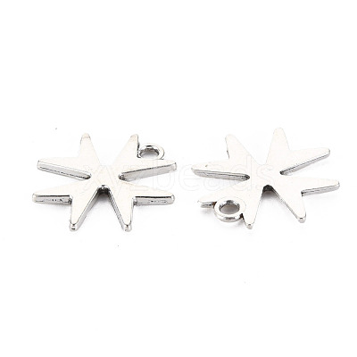 Tibetan Style Alloy Pendants PALLOY-N160-40AS-1
