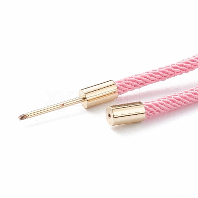 Braided Nylon Cord Bracelet Making MAK-A017-D01-02G-1