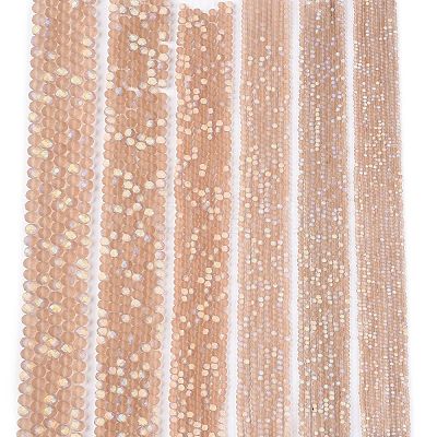 Transparent Glass Beads Strands EGLA-A044-T8mm-MB20-1