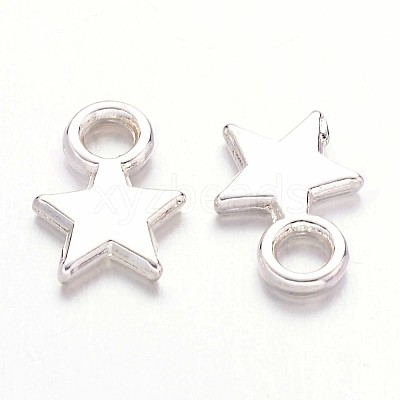Tibetan Style Alloy Charms TIBEP-A123046-S-FF-1