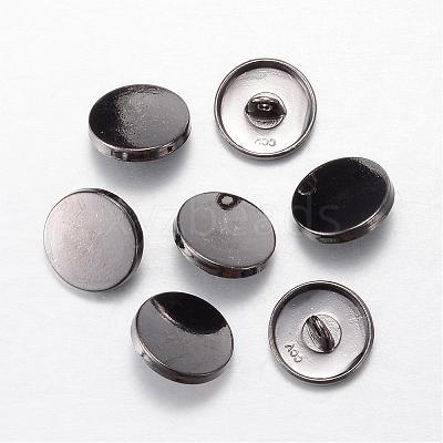 Alloy Shank Buttons BUTT-D054-11.5mm-05B-1