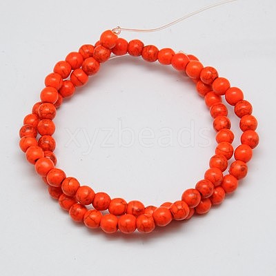 Synthetic Turquoise Beads Strands LS-TURQ-G106-10mm-02G-1