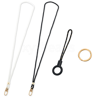 2Pcs Polyester Mobile Straps HJEW-GF0001-65-1