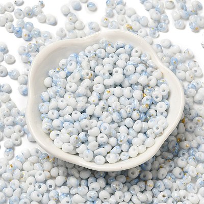 Baking Paint Glass Seed Beads SEED-F006-01A-02-1