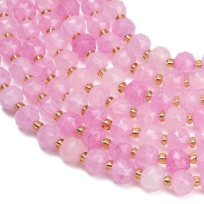 Dyed Imitation Jade Glass Beads Strands GL-Z001-02B-05-1