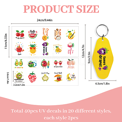 DIY Keychain Making Kits DIY-GO0002-54C-1
