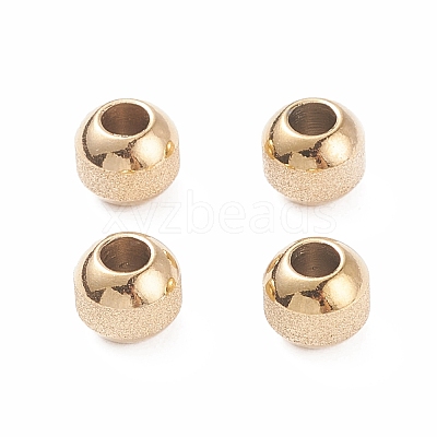 Ion Plating(IP) Textured 304 Stainless Steel Beads STAS-P306-01C-G-1
