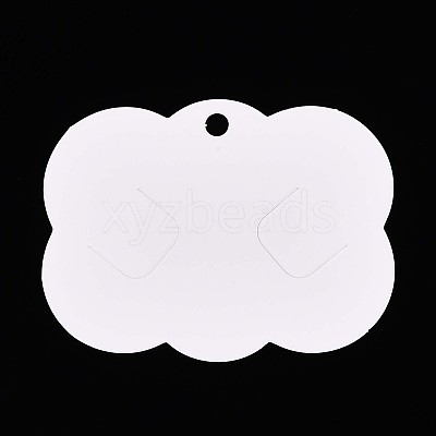 Cloud Shaped Paper Hair Clip Display Cards CDIS-C005-11-1