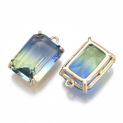 Two Tone Glass Pendants GLAA-S179-03B-1