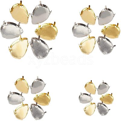 201 Stainless Steel Sew on Prong Settings STAS-NB0004-30-1