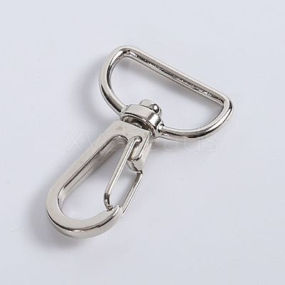 Zinc Alloy Swivel Clasps LS-FIND-WH0059-39P-1