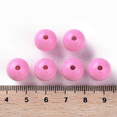 Opaque Acrylic Beads MACR-S370-C12mm-A02-1