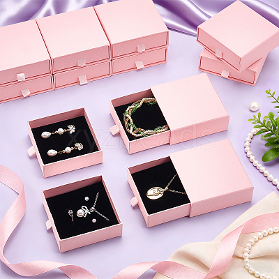 Paper Jewelry Drawer Boxes CON-WH0085-203C-1
