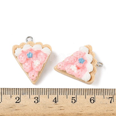 Opaque Resin Pendants FIND-Z092-01P-02-1