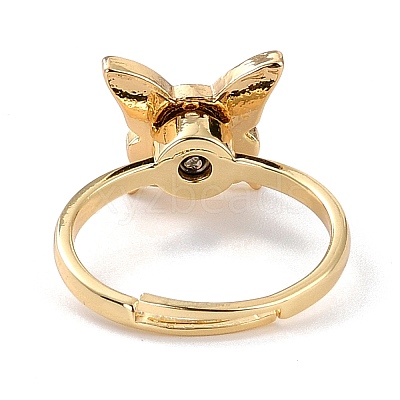 Butterfly Fidget Ring for Anxiety Stress Relief LS-RJEW-P024-01A-1
