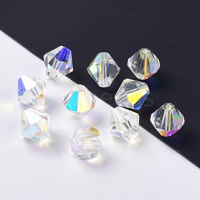 Imitation Austrian Crystal Beads SWAR-F022-6x6mm-540-1