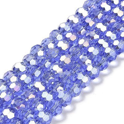 Transparent Glass Beads EGLA-A035-T8mm-B14-1