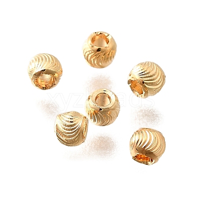 Brass Beads KK-M318-42G-1