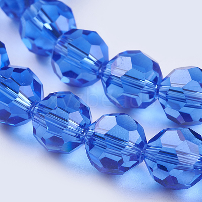 Imitation Austrian Crystal Bead Strands G-M181-8mm-13A-1