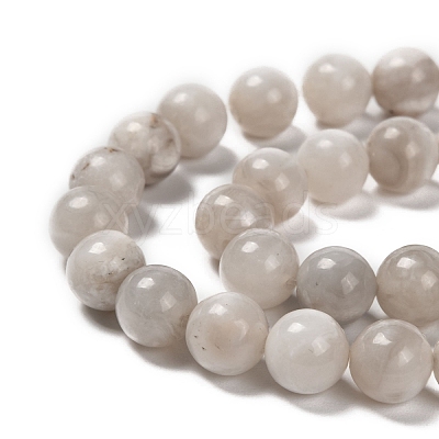 Natural White Crazy Lace Agate Bead Strands X-G-D840-55-8mm-1