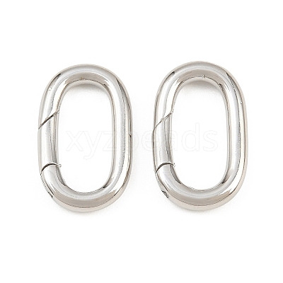 Brass Spring Gate Rings KK-H292-58A-P-1