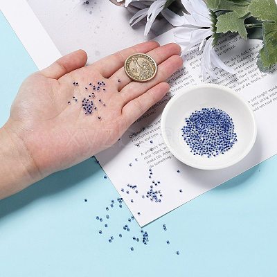 FGB 200G 8 Colors 12/0 Grade A Round Glass Seed Beads SEED-JP0010-05-2mm-1