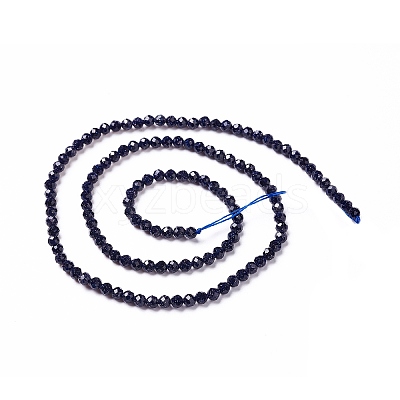 Synthetic Blue Goldstone Beads Strands X-G-L581A-004A-1