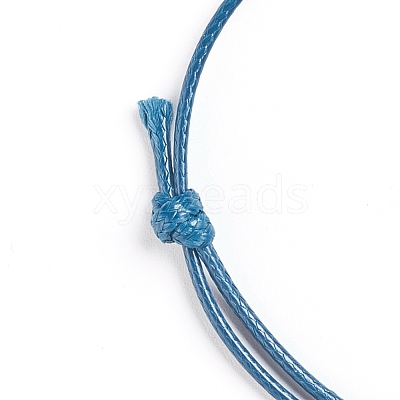 Korean Waxed Polyester Cord Bracelet Making AJEW-JB00011-13-1