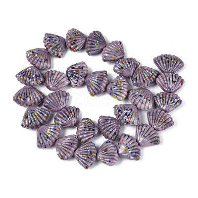 Handmade Lampwork Beads Strands LAMP-T026-03E-1