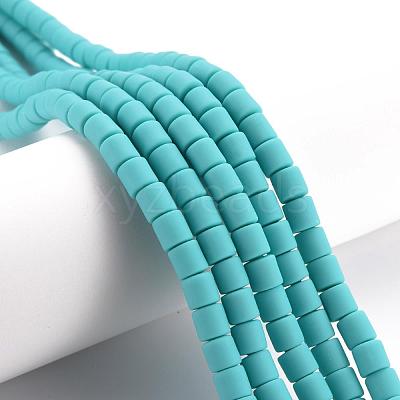 Polymer Clay Bead Strands CLAY-T001-C04-1