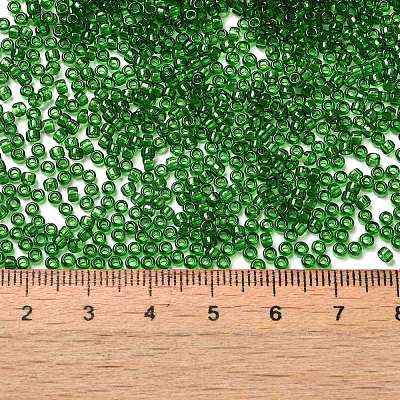 Transparent Colours Glass Round Seed Beads SEED-B001-06A-07-1