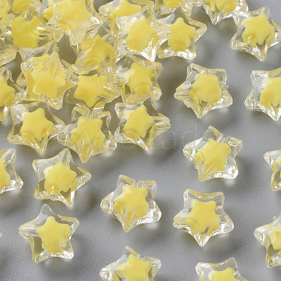 Transparent Acrylic Beads LS-TACR-S152-02A-SS2105-1